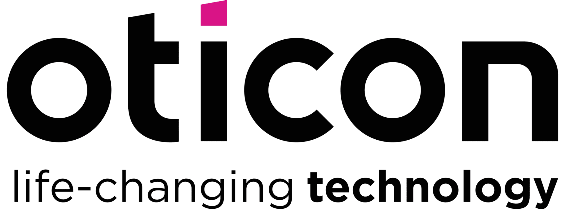 Oticon hearing aid manufacturer logo