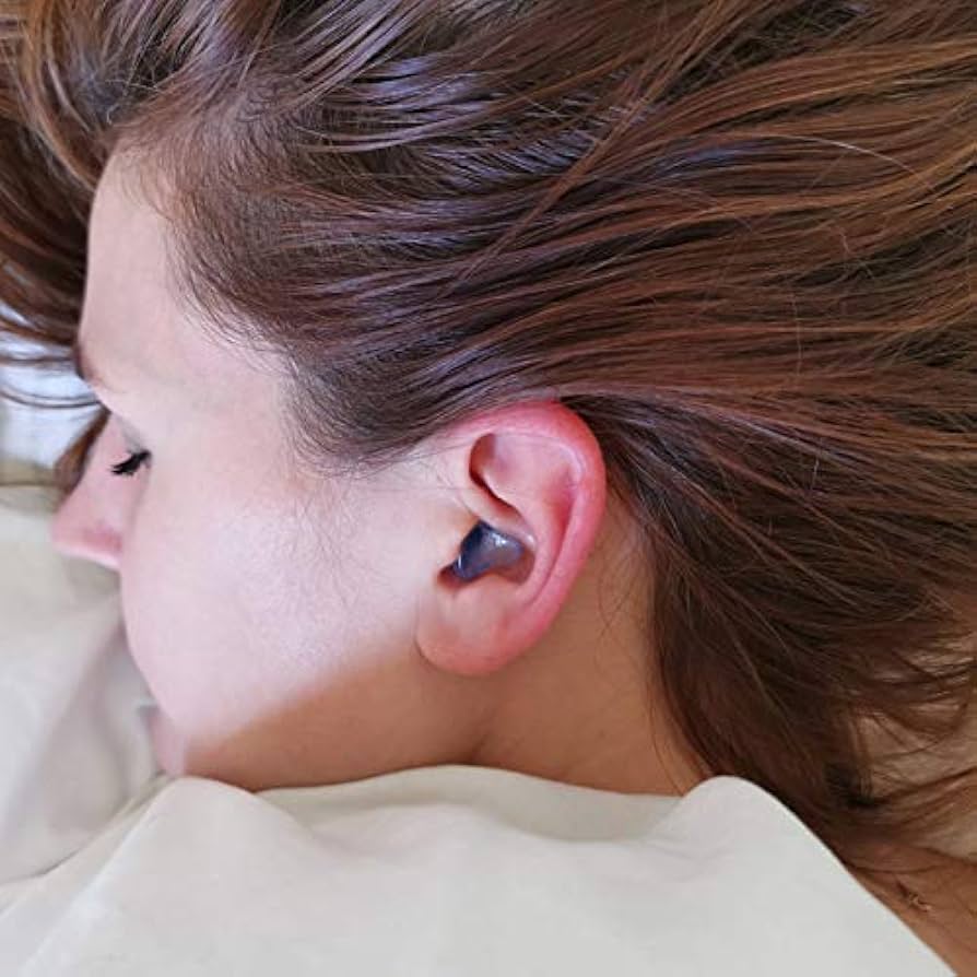 Custom-moulded earplugs for sleep & relaxation made at Prestige Hearing